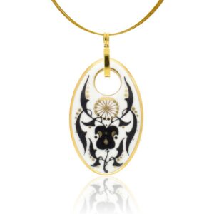 Infinity Finomporcelán Ovál Medál