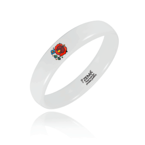 Tradicionális Kalocsai Rózsa Finomporcelán Karperec Tradicionális Kalocsai Rózsa Finomporcelán Karperec